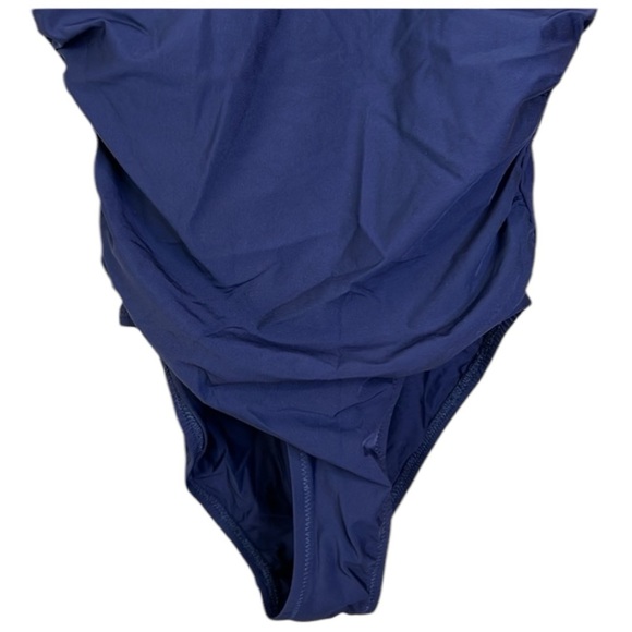 Helen Jon Olivia Navy One Piece Swimsuit Size S - Picture 8 of 16
